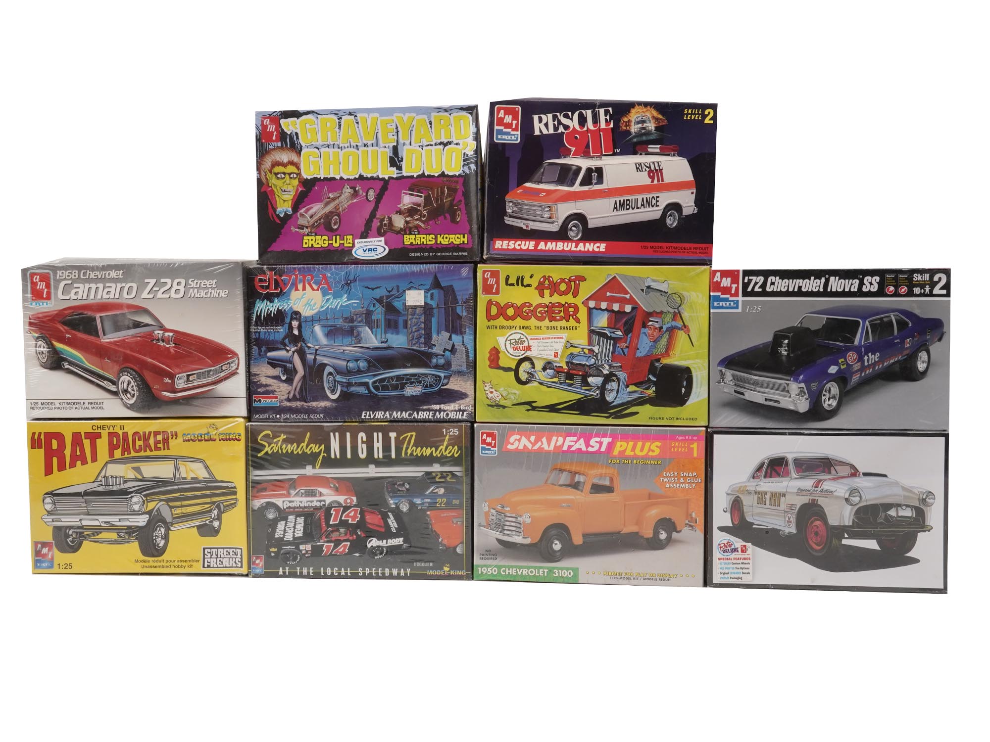 COLLECTION VINTAGE CAR MODEL FIGURINES TOYS IOB PIC-3